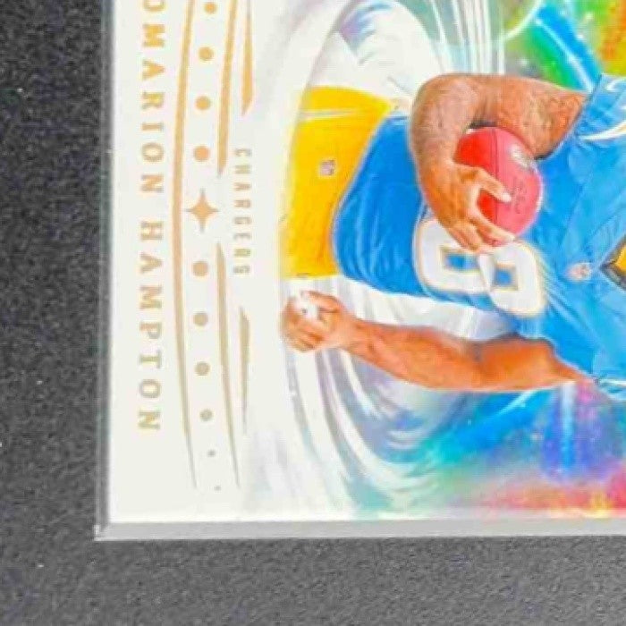 OMARION HAMPTON 2025 PANINI ORIGINS #134 ROOKIE RC CHARGERS
