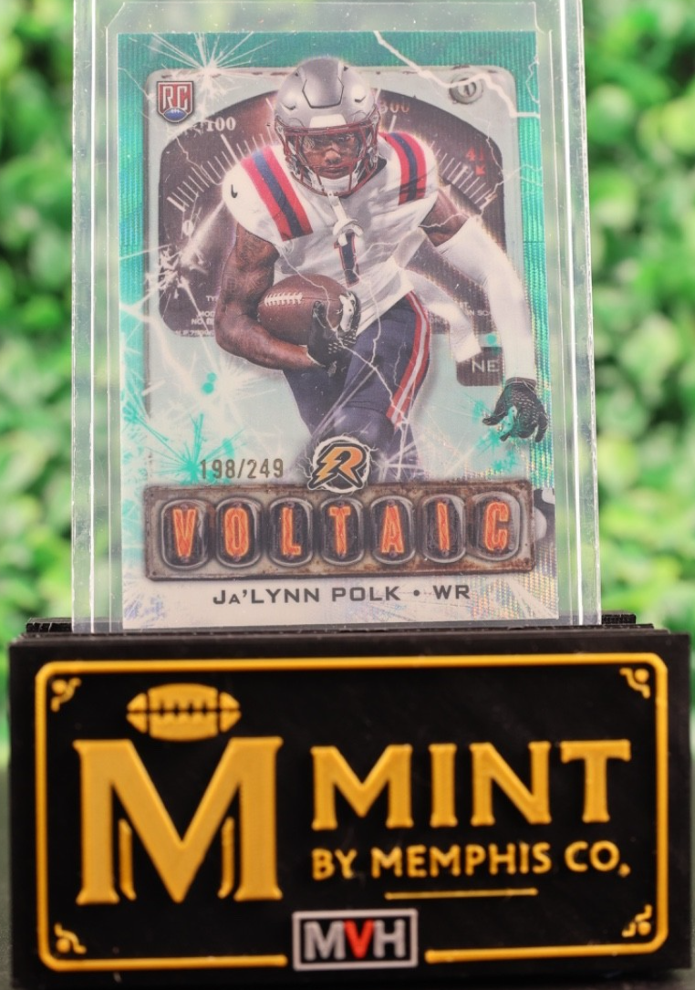 JA'LYNN POLK2024 TOPPS RESURGENCE VOLTAIC #V-13 AQUA SURGE REFRACTOR /249 RC