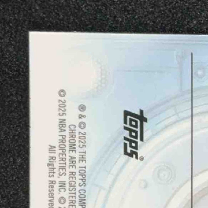 ACE BAILEY 2025-26 TOPPS CHROME #SF-25 SLEEK FINISHERS RC JAZZ