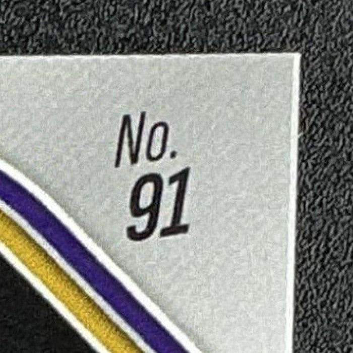 RANDALL MCDANIEL 2025 PANINI PRIZM BLACK #91 BLUE ICE 82/125 VIKINGS