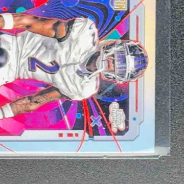 NATE WIGGINS 2024 TOPPS COSMIC CHROME #109 REFRACTOR RC RAVENS