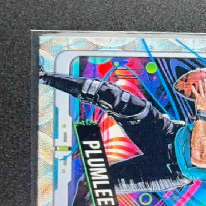 JOHN RHYS PLUMLEE 2024 TOPPS COSMIC CHROME #179 NUCLEUS REFRACTOR RC JAGUARS