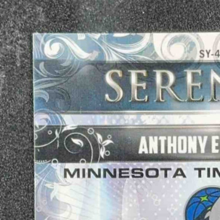 ANTHONY EDWARDS 2025-26 TOPPS CHROME #SY-4 SERENITY TIMBERWOLVES