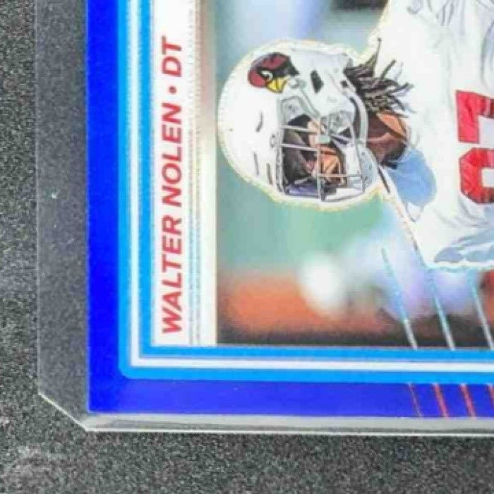2025 Panini Donruss Optic Walter Nolen #276 Rated Rookie Blue Hyper Prizm