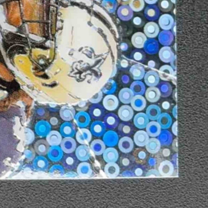 ALVIN KAMARA 2025 PANINI MOSAIC #13 MONTAGE NO HUDDLE SILVER PRIZM SAINTS