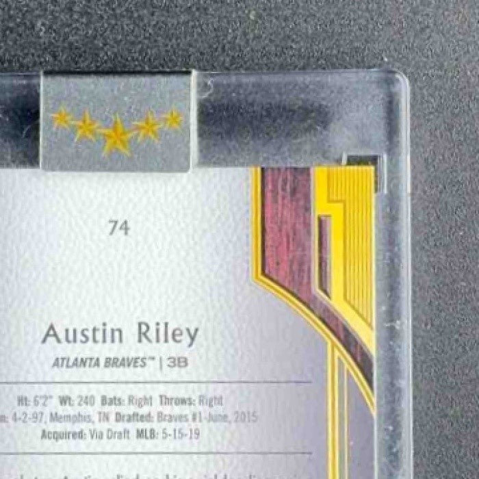 AUSTIN RILEY 2025 TOPPS FIVE STAR #74 15/50 BRAVES