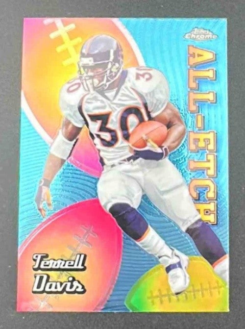 TERRELL DAVIS 2024 TOPPS CHROME #CAE-TD ALL-ETCH BRONCOS