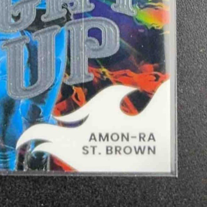 AMON-RA ST. BROWN 2025 PANINI DONRUSS OPTIC #15 LIGHT IT UP LIONS