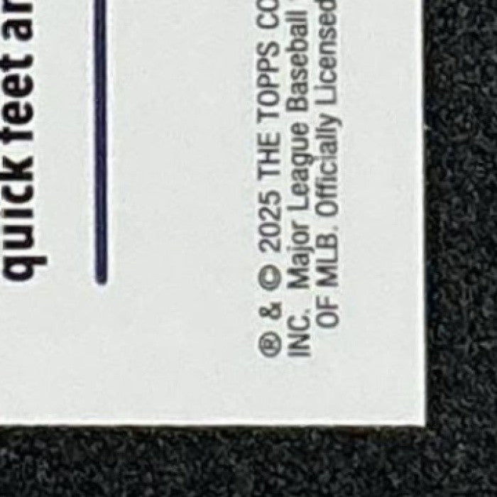 GAGE WORKMAN 2025 TOPPS CHROME UPDATE #USC21 RC TIGERS