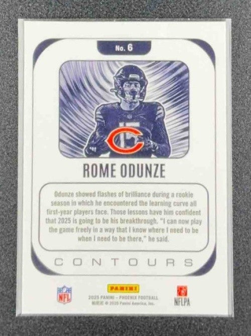 ROME ODUNZE 2025 PANINI PHOENIX #6 CONTOURS BEARS