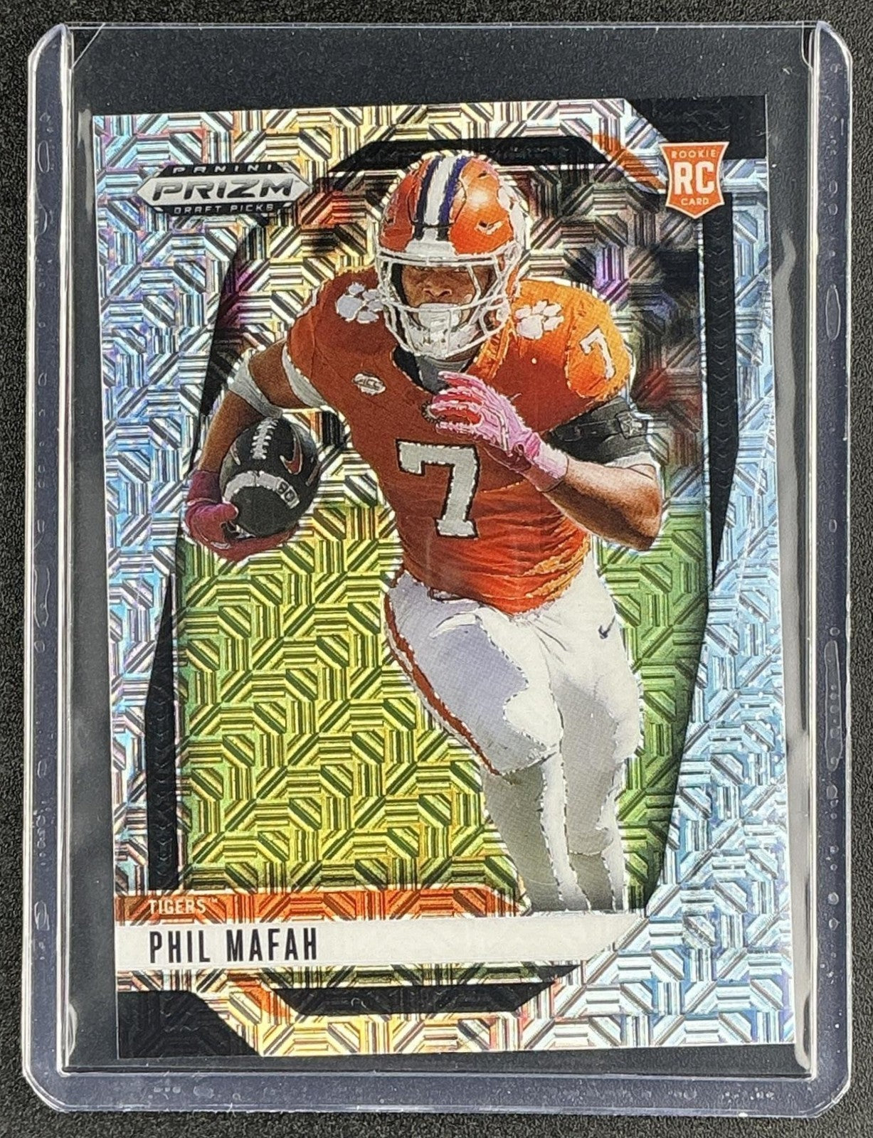 PHIL MAFAH 2025 PANINI PRIZM DRAFT PICKS #17 MOJO 3/25 RC TIGERS
