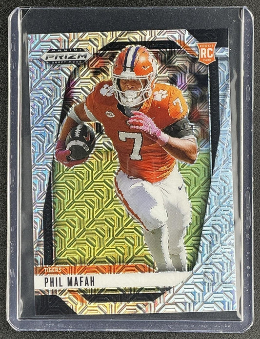 PHIL MAFAH 2025 PANINI PRIZM DRAFT PICKS #17 MOJO 3/25 RC TIGERS