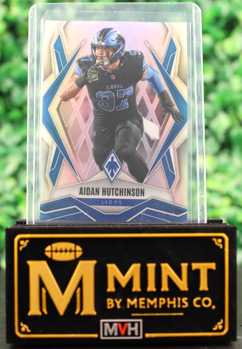 AIDAN HUTCHINSON 2025 PANINI PHOENIX SILVER DETROIT LIONS #21