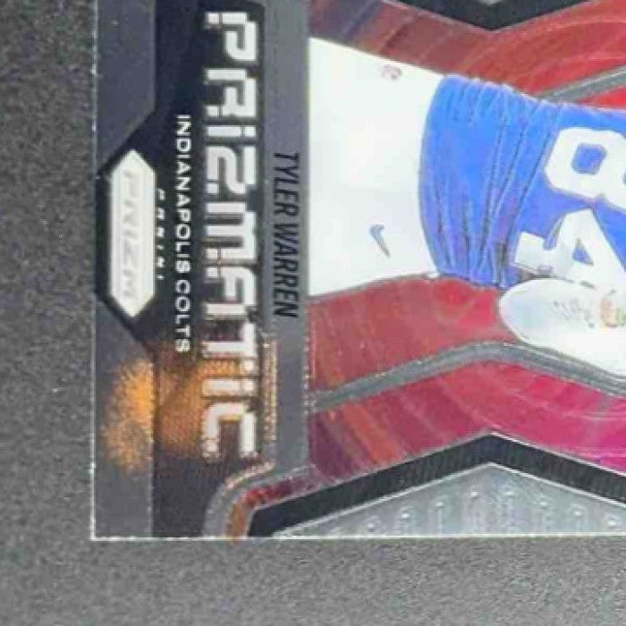 TYLER WARREN 2025 PANINI PRIZM #15 PRIZMATIC RC COLTS