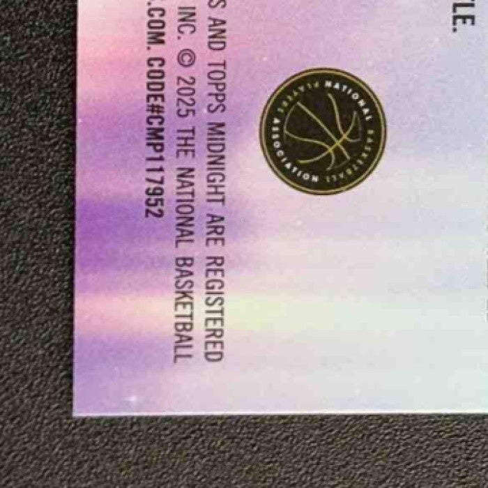 ANTHONY DAVIS 2025-26 TOPPS MIDNIGHT #47 MAVERICKS