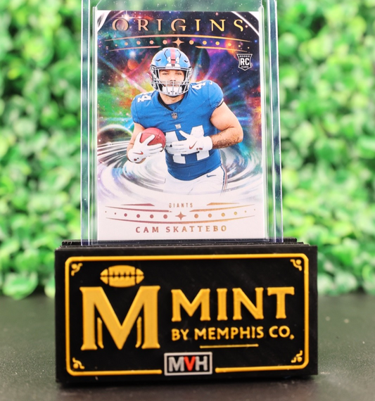 CAM SKATTEBO 2025 PANINI ORIGINS FOOTBALL ROOKIE CARD RC NY GIANTS #123
