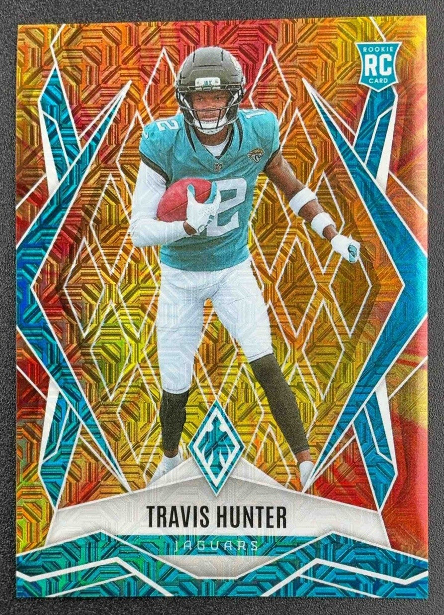 TRAVIS HUNTER 2025 PANINI PHOENIX #157 FIRE BURST 52/350 RC JAGUARS