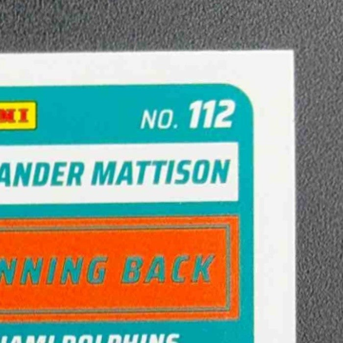 ALEXANDER MATTISON 2025 PANINI CANDY SCORE A TREAT #112 TRICK OR TREAT /99