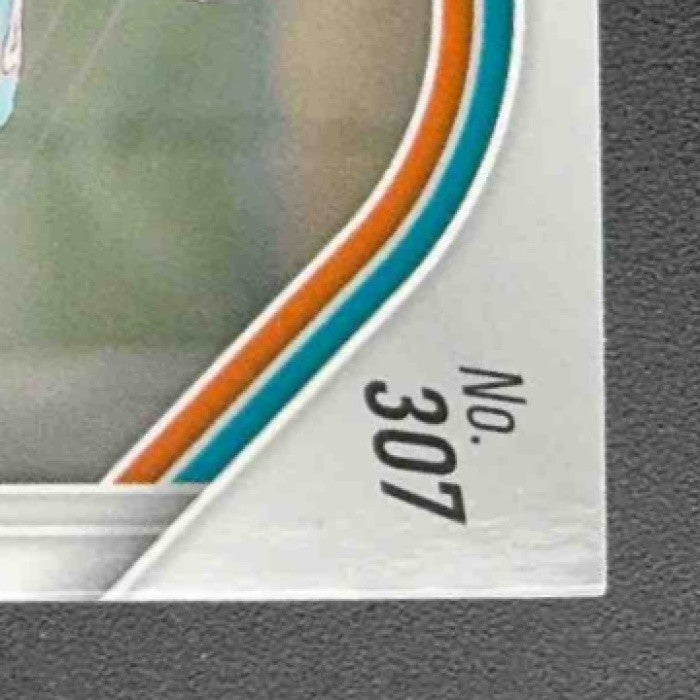 QUINN EWERS 2025 PANINI PRIZM #307 LAZER RC DOLPHINS