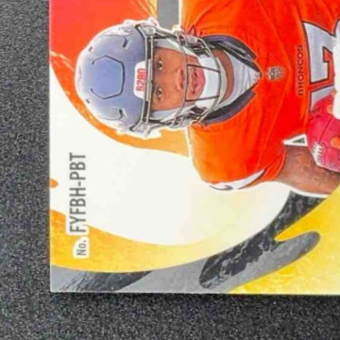 2025 Panini Donruss Optic Pat Bryant First Year Fresh Blue Hyper Prizm RC