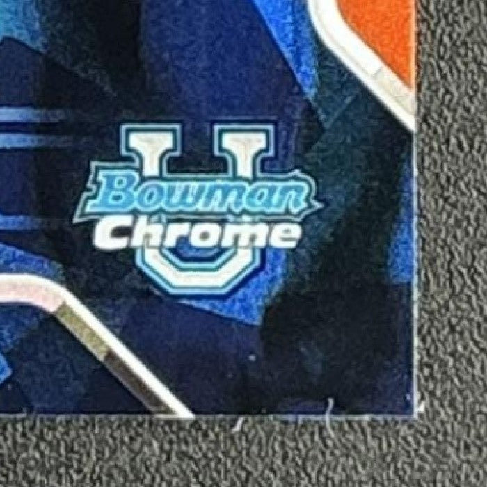 2025 Bowman Chrome University Sapphire OJ Frederique Jr. #92 1st Prospect