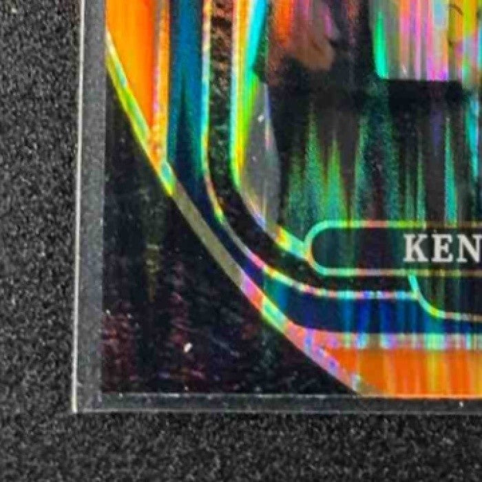 2024 Panini Select Kendrick Bourne #176 Premier Black and Orange Prizm Shock