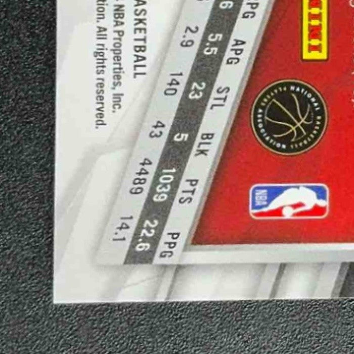 ANFERNEE SIMONS 2023-24 PANINI SPECTRA #19 INTERNATIONAL RED TRAIL BLAZERS
