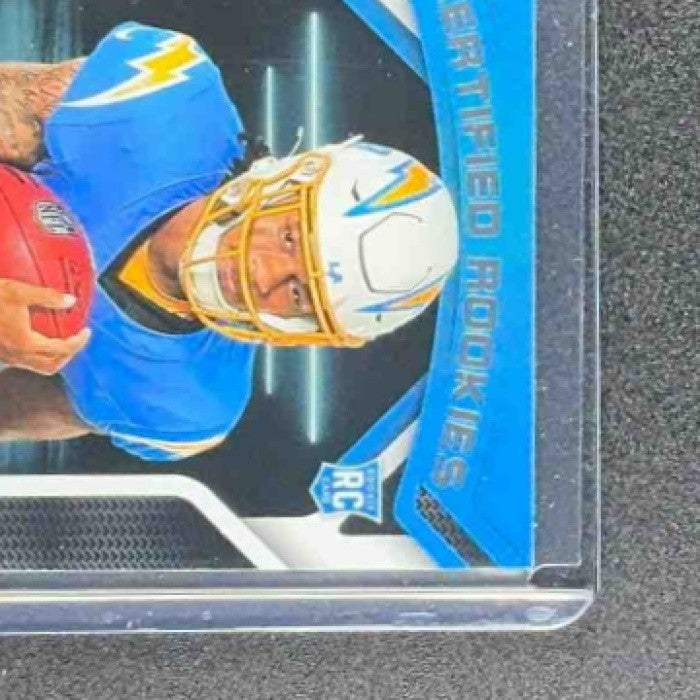 OMARION HAMPTON 2025 PANINI CERTIFIED #CRK-OHN ROOKIES RC CHARGERS