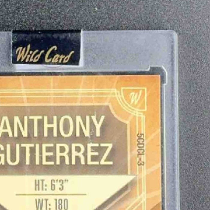 2023 Wild Card 5 Draw Anthony Gutierrez /3 Auto