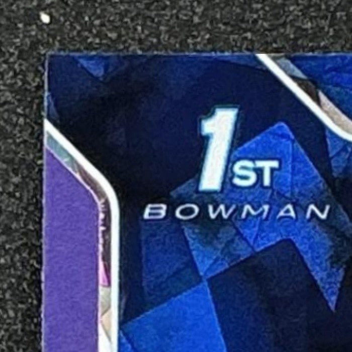 PRESTON STONE 2025 BOWMAN CHROME UNIVERSITY SAPPHIRE #198 1ST PROSPECT WILDCATS