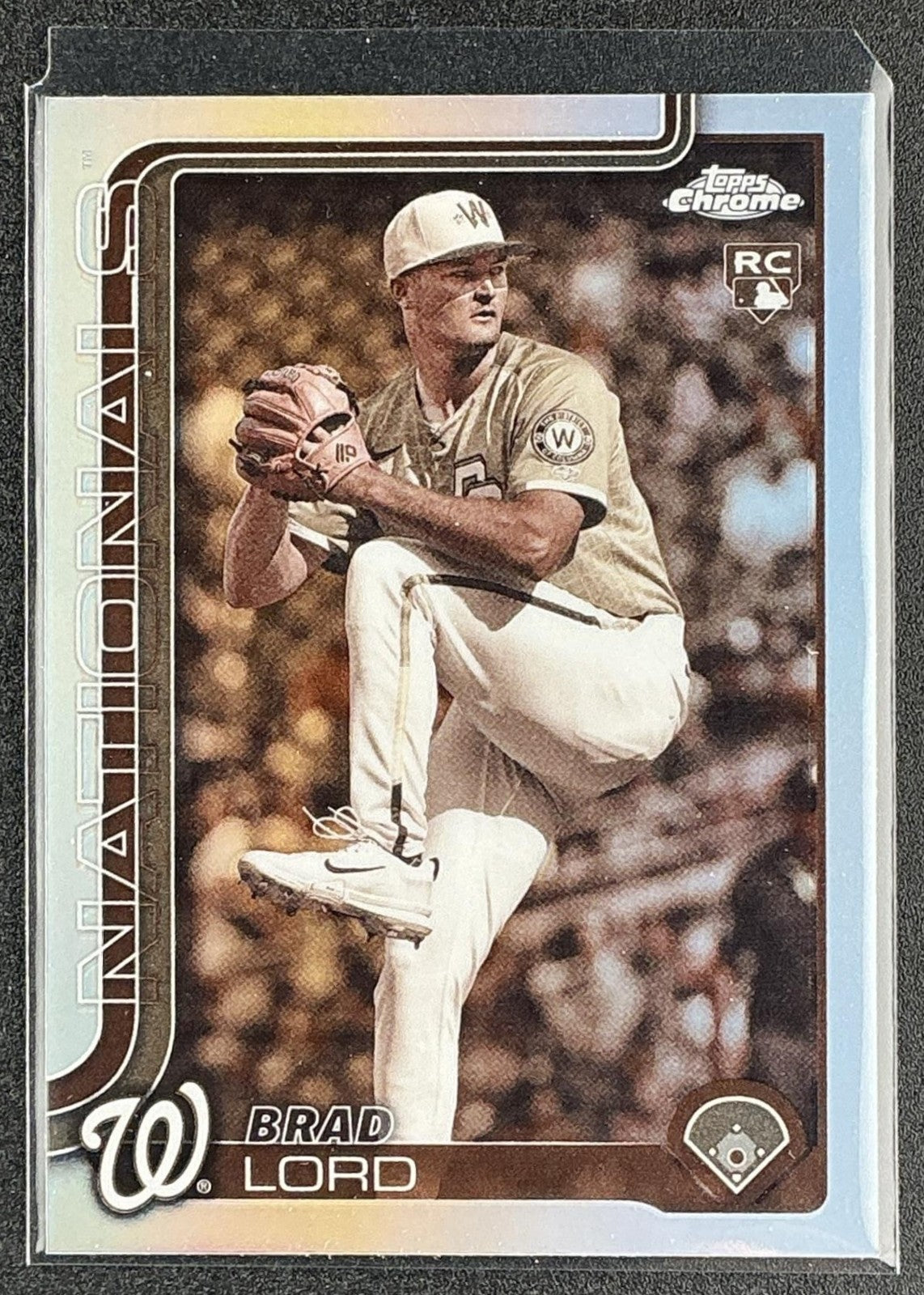 BRAD LORD 2025 TOPPS CHROME UPDATE #USC77 SEPIA REFRACTOR RC NATIONALS
