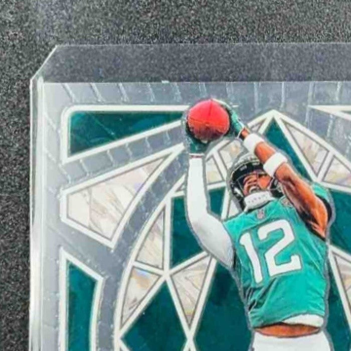 TRAVIS HUNTER 2025 PANINI DONRUSS OPTIC #1 DIAMOND HANDS RC JAGUARS