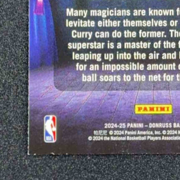 STEPHEN CURRY 2024-25 PANINI DONRUSS #6 MAGICIANS WARRIORS