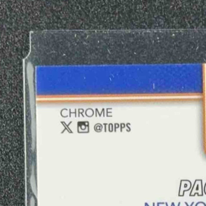 PACOME DADIET 2025-26 TOPPS CHROME #111 TEAL REFRACTOR 249/299 KNICKS