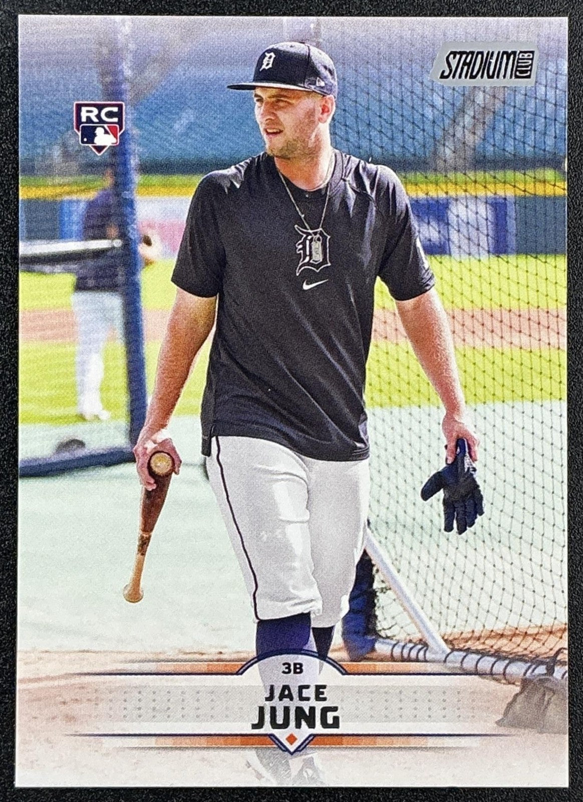 JACE JUNG 2025 TOPPS STADIUM CLUB #47 RC TIGERS