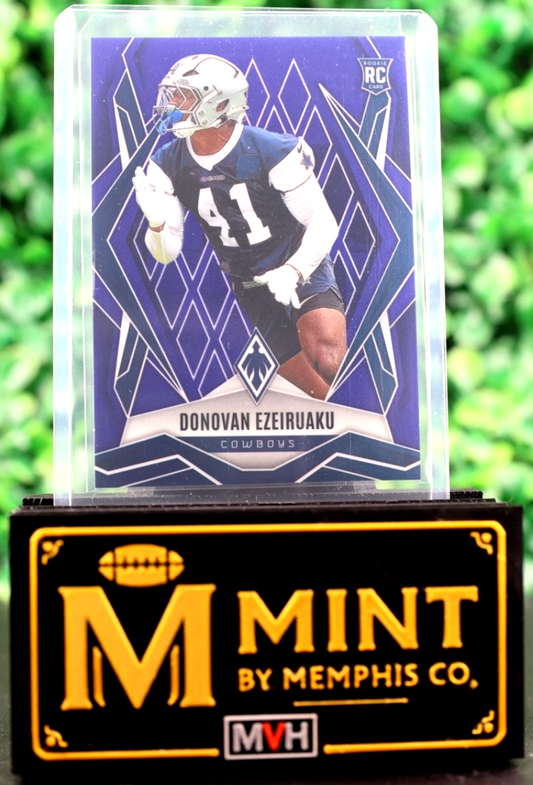 DONOVAN EZEIRUAKU 2025 PHOENIX PURPLE /50 RC DALLAS COWBOYS SSP