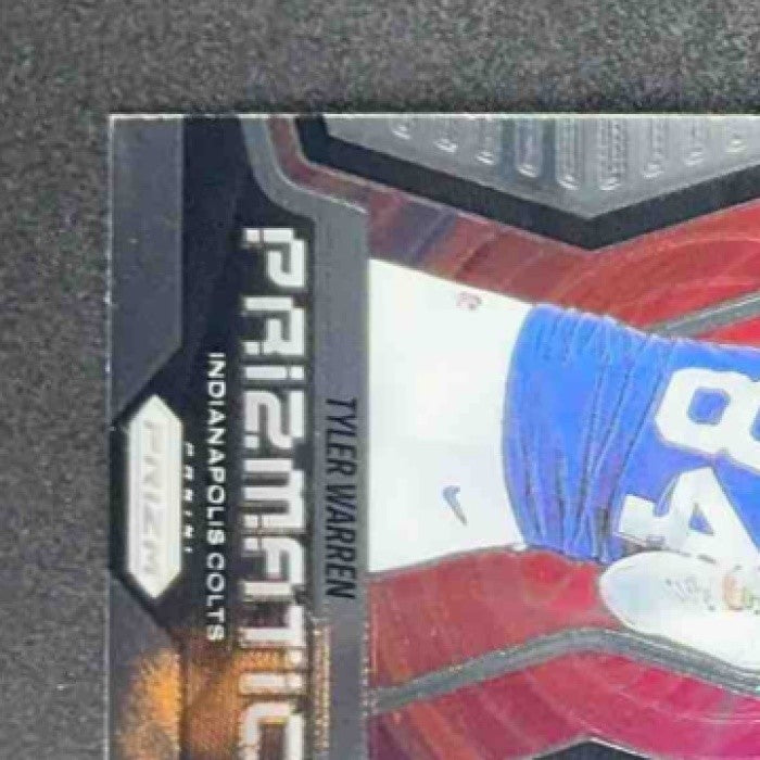 TYLER WARREN 2025 PANINI PRIZM #15 PRIZMATIC RC COLTS