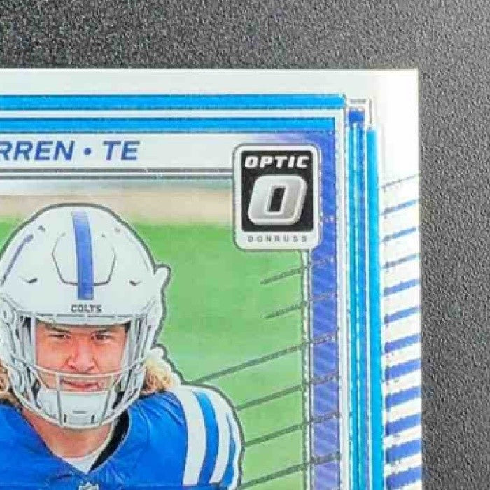 TYLER WARREN 2025 PANINI DONRUSS OPTIC #234 RATED ROOKIE COLTS