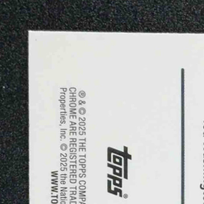 CEDRIC COWARD 2025-26 TOPPS CHROME #261 RC GRIZZLIES