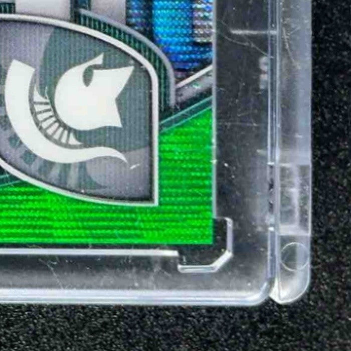 2024 Bowman University Chrome Jaden Akins Prospect Auto Green Wave Refractor /85