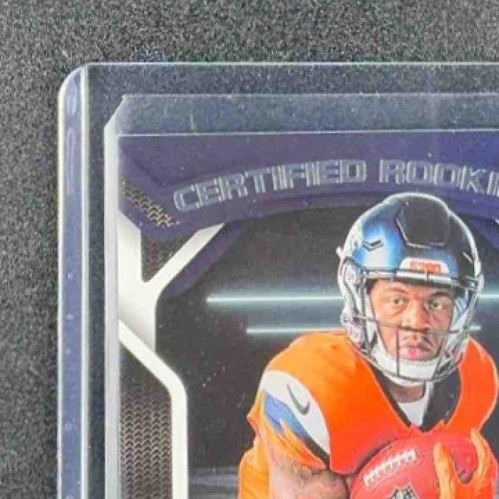 RJ HARVEY 2025 PANINI CERTIFIED #CRK-RHY ROOKIES RC BRONCOS