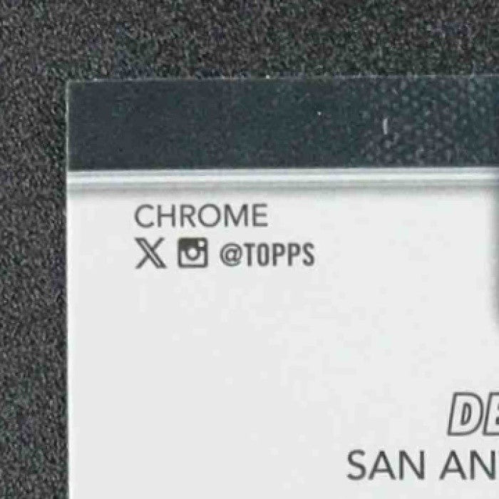 DEVIN VASSELL 2025-26 TOPPS CHROME #202 REFRACTOR SPURS