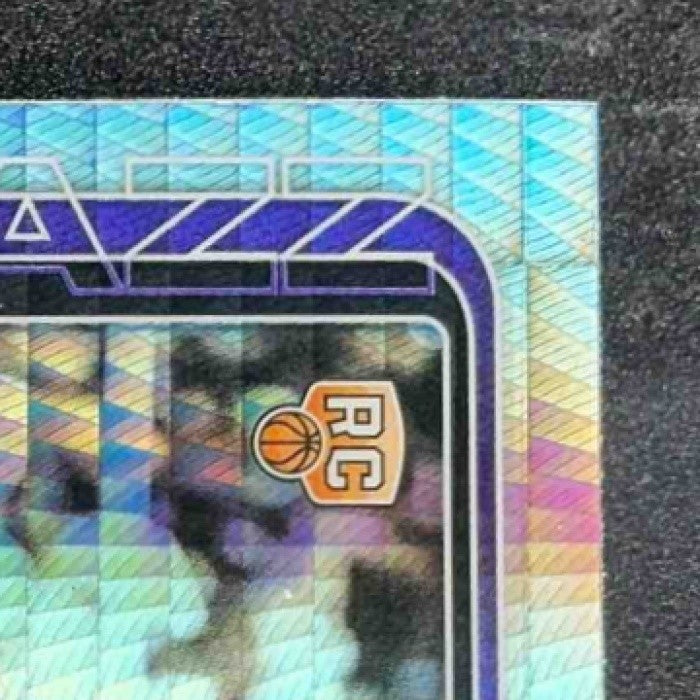 WALTER CLAYTON JR. 2025-26 TOPPS CHROME #268 PRISM REFRACTOR RC JAZZ