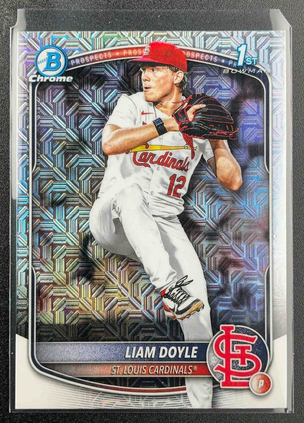 2025 Bowman Draft Liam Doyle #BDC-12 Chrome Mojo Refractor 1st Prospect
