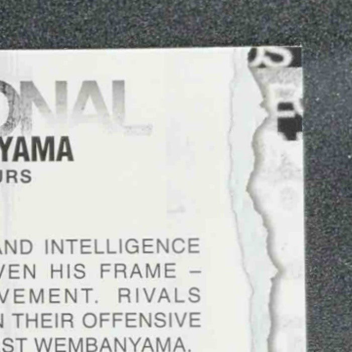 VICTOR WEMBANYAMA 2025-26 TOPPS CHROME #IP-6 INSPIRATIONAL SPURS