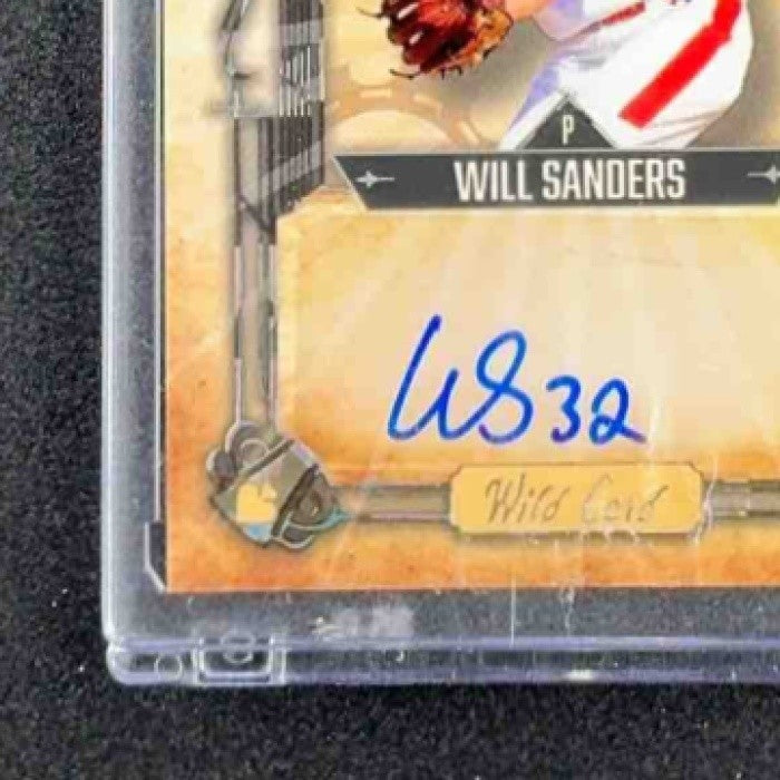 2023 Wild Card 5 Card Draw Auto Will Sanders RC 1/1