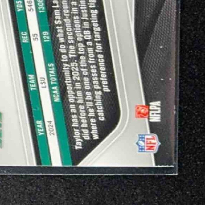 MASON TAYLOR 2025 PANINI PRIZM #329 NEON GREEN PULSAR RC JETS