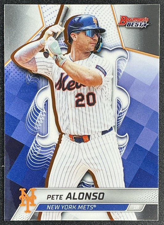 PETE ALONSO 2025 BOWMAN'S BEST #51 METS