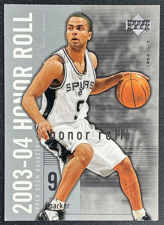 TONY PARKER 2003-04 UPPER DECK HONOR ROLL #76 SPURS