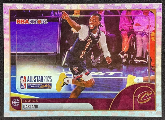DARIUS GARLAND 2025-26 TOPPS HOOPS #283 RAINBOW FOIL ALL-STAR CAVALIERS